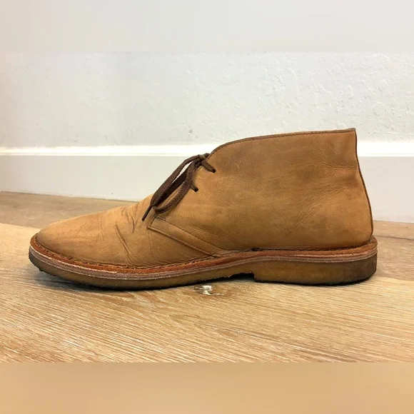 ASTORFLEX GREENFLEX CHUKKA BOOTS DARKCHESTNUT NUBUCK BROWN SHOES SIZE 11 ITALY